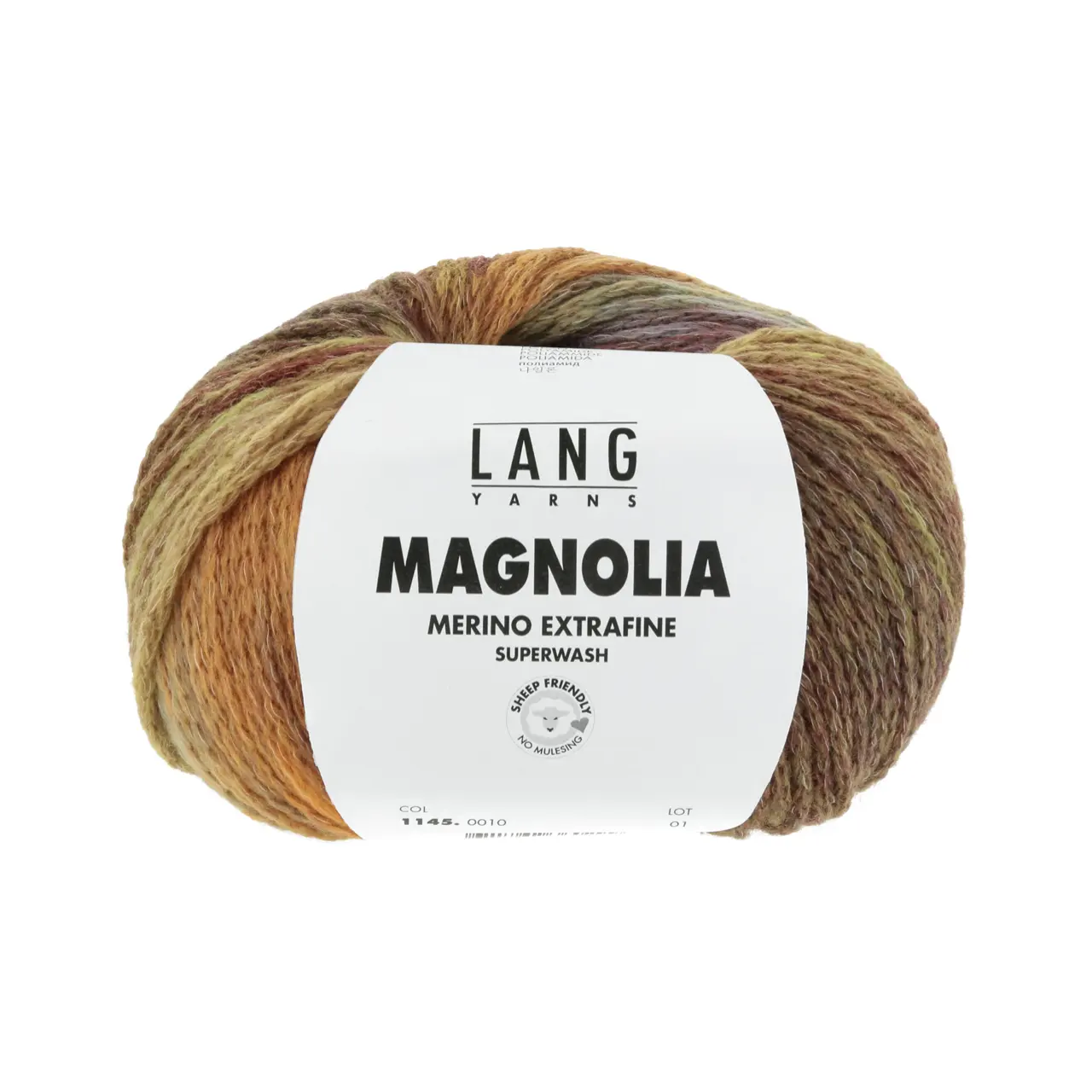 Magnolia 10 Braun/Ocker/Grau von Lang Yarns. Tauchen Sie ein in ein Spektrum von Farben und erleben Sie wie auf Ihren Nadeln ein lebendiger Garten erblüht.