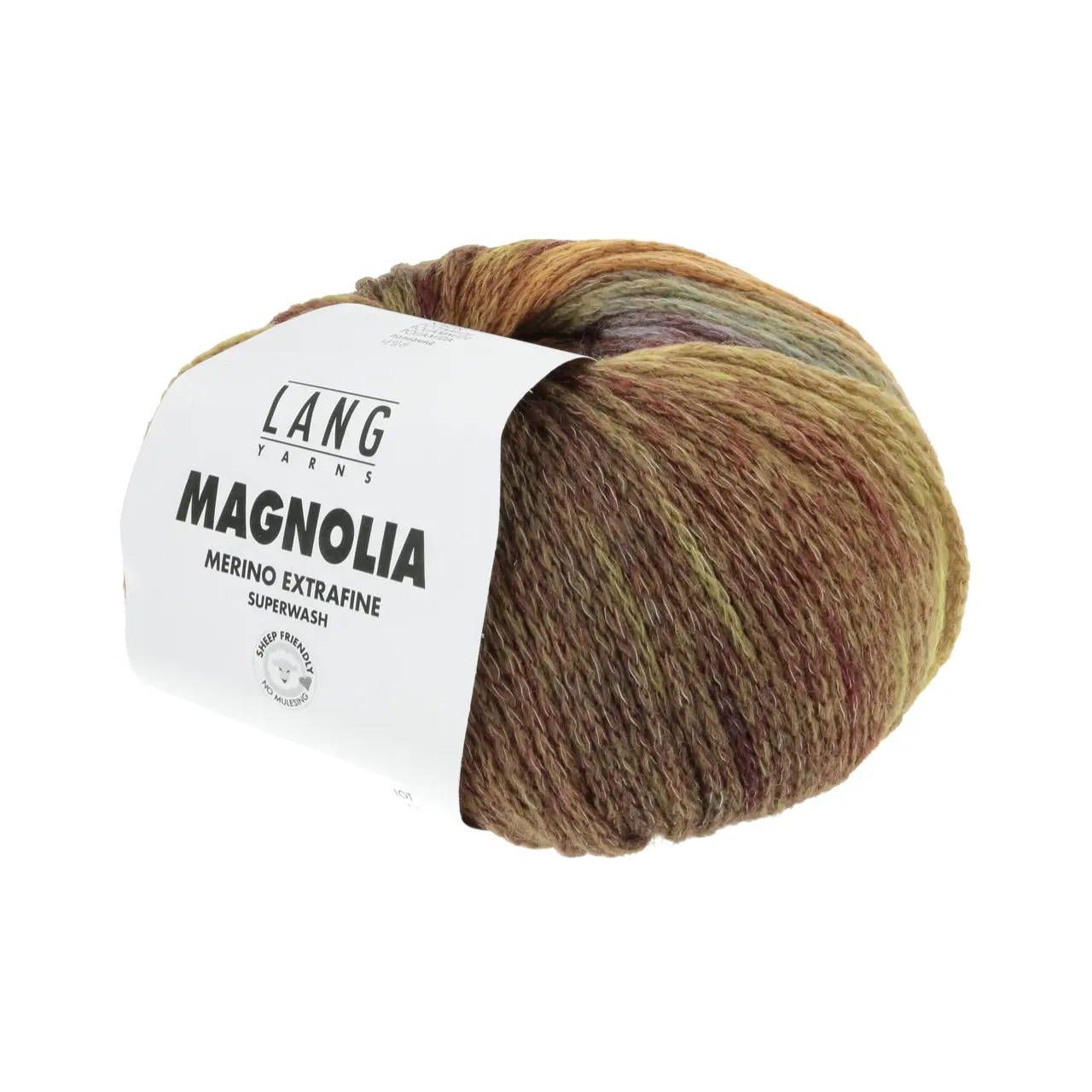 Magnolia 10 Braun/Ocker/Grau von Lang Yarns. Tauchen Sie ein in ein Spektrum von Farben und erleben Sie wie auf Ihren Nadeln ein lebendiger Garten erblüht.