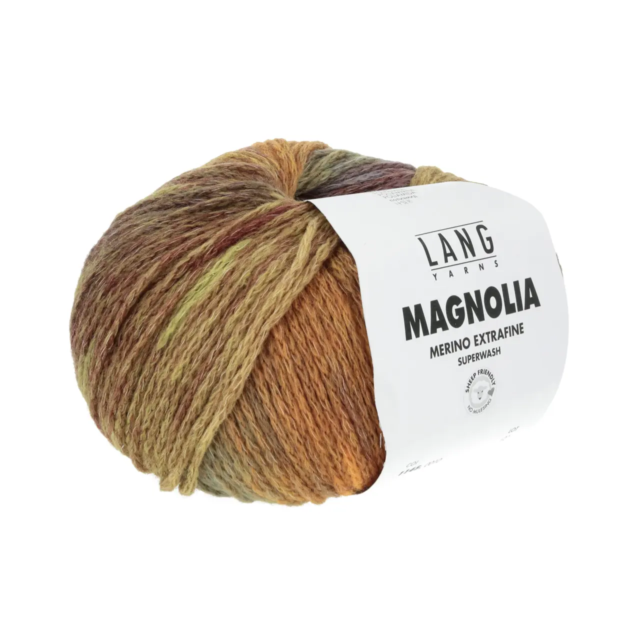 Magnolia 10 Braun/Ocker/Grau von Lang Yarns. Tauchen Sie ein in ein Spektrum von Farben und erleben Sie wie auf Ihren Nadeln ein lebendiger Garten erblüht.