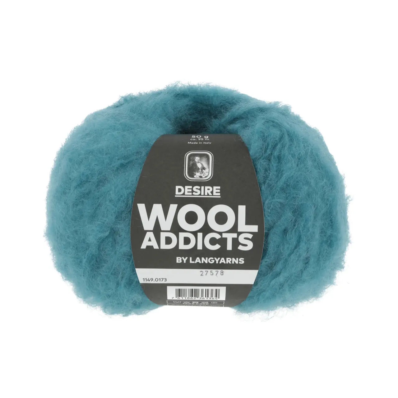 Desire 173 Dawn von Lang Yarns. Fulfill your deepest knitting DESIRE with this soft ball of mohair. Voluminous light and airy this super bulky yarn allows you to craft the coziest accessories and garments in no time. Prepare your needles and fashion a sweater that wraps you in the gentle embrace of a perfect hug.