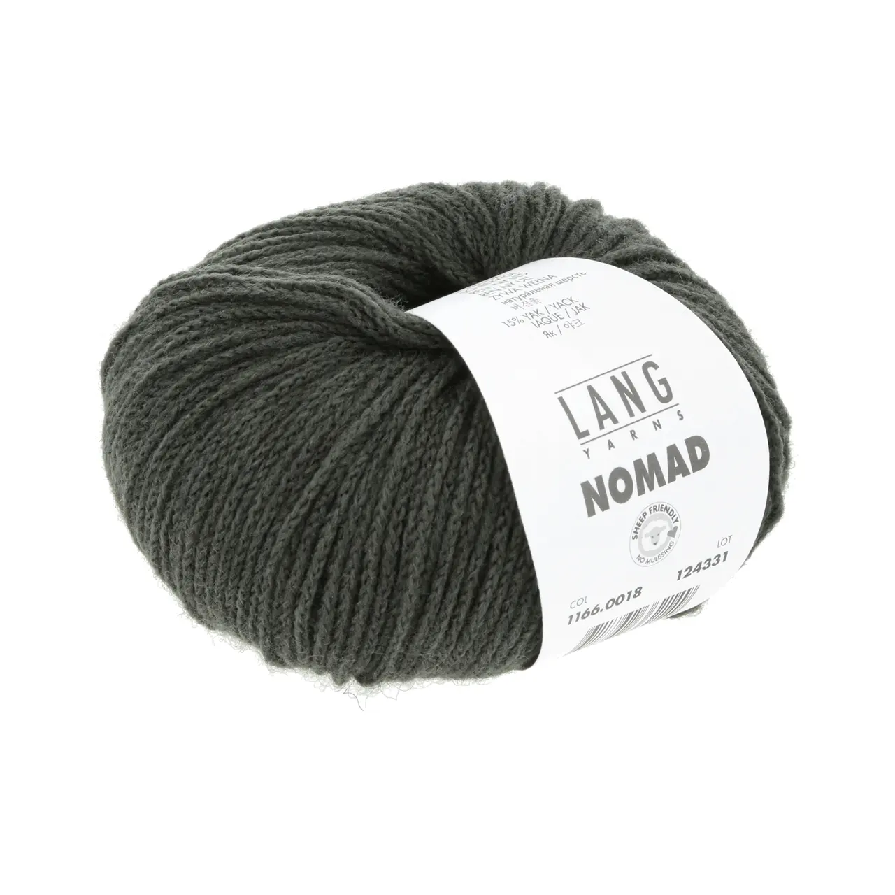 Nomad 18 Dunkelgrün von Lang Yarns. Inspiriert durch die nomadischen Traditionen der Yak-Haltung sowie die mobile Natur und reiche Geschichte des Strickens und Häkelns verkörpert NOMAD den Geist von Bewegung und Kreativität. Genau wie Nomaden ihr Leben mit sich tragen können Sie als Strickerin und Häklerin NOMAD überallhin mitnehmen und zeitlose Stücke schaffen die von Tradition und Abenteuer erzählen.