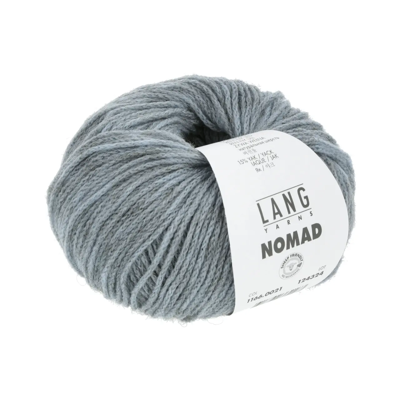 Nomad 21 Hellblau von Lang Yarns. Inspiriert durch die nomadischen Traditionen der Yak-Haltung sowie die mobile Natur und reiche Geschichte des Strickens und Häkelns verkörpert NOMAD den Geist von Bewegung und Kreativität. Genau wie Nomaden ihr Leben mit sich tragen können Sie als Strickerin und Häklerin NOMAD überallhin mitnehmen und zeitlose Stücke schaffen die von Tradition und Abenteuer erzählen.