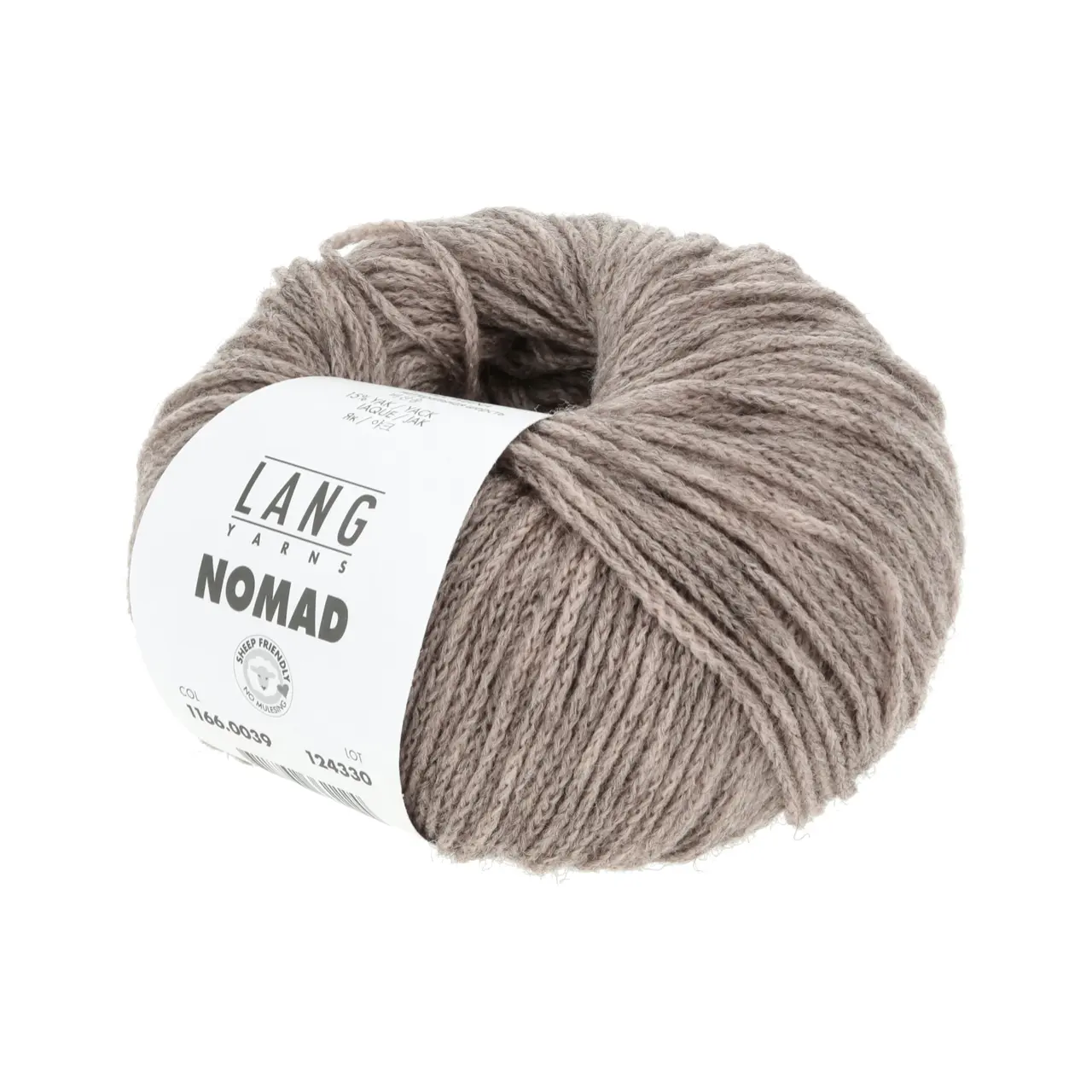 Nomad 39 Camel von Lang Yarns. Inspiriert durch die nomadischen Traditionen der Yak-Haltung sowie die mobile Natur und reiche Geschichte des Strickens und Häkelns verkörpert NOMAD den Geist von Bewegung und Kreativität. Genau wie Nomaden ihr Leben mit sich tragen können Sie als Strickerin und Häklerin NOMAD überallhin mitnehmen und zeitlose Stücke schaffen die von Tradition und Abenteuer erzählen.
