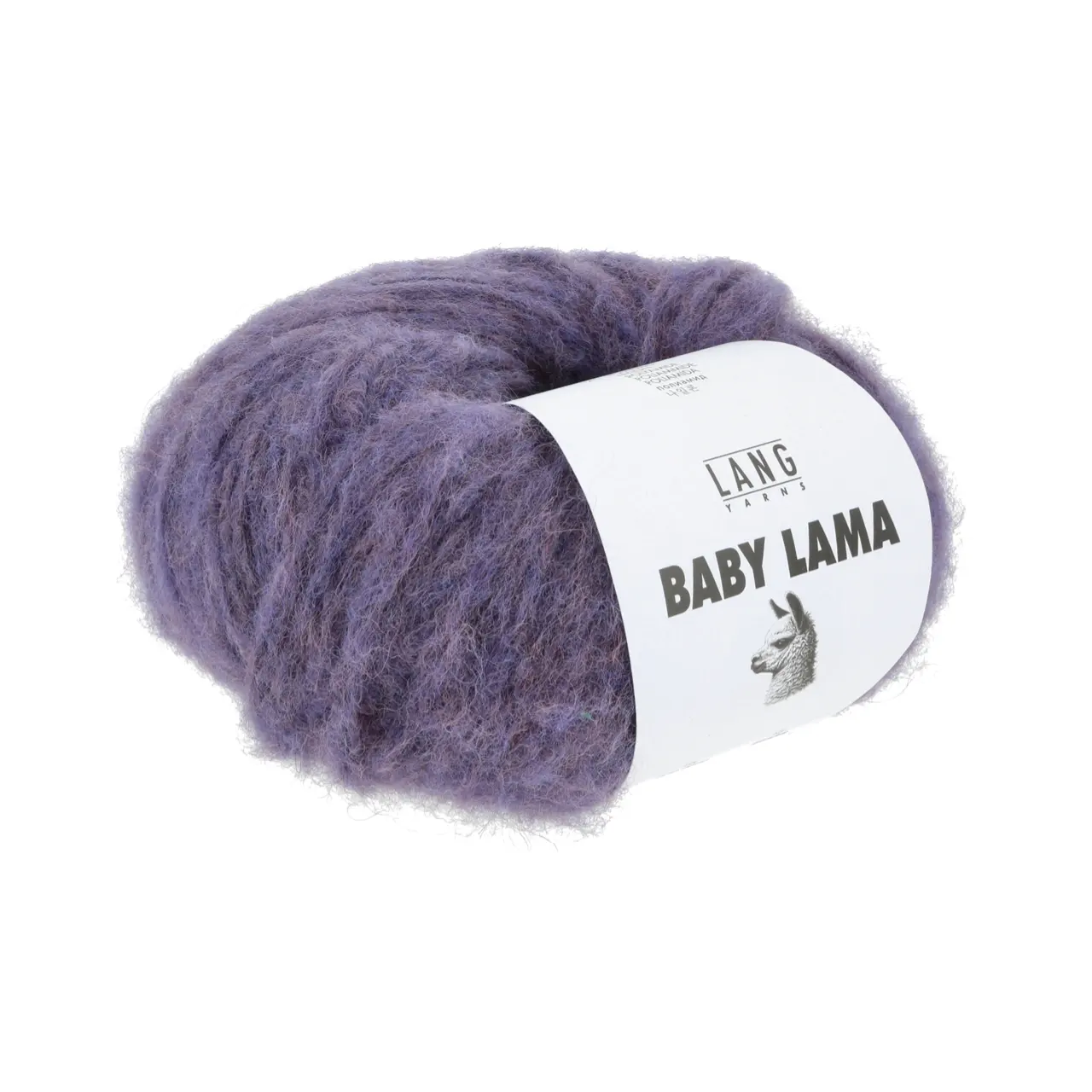 Baby Lama 90 Violett von Lang Yarns. Die butterweichen Fasern welche wir für BABY LAMA verwenden machen das Garn besonders sanft - selbst für Menschen mit empfindlicher Haut und Unverträglichkeiten. Verglichen mit anderen Edelfasern wie Alpaka oder Kaschmir kann Lama in seiner Langlebigkeit absolut mithalten und bietet zusätzlich noch außergewöhnliche Formstabilität. Mit seinem natürlichen Glanz verleiht BABY LAMA jedem Projekt eine dezente Eleganz während die hohlen und halbhohlen