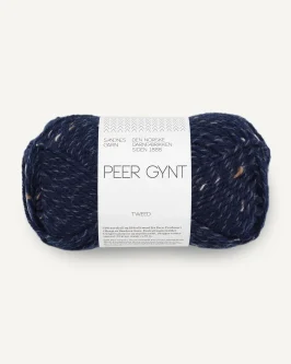 Peer Gynt <br>5585 Marineblå /<wbr>Natur Tweed