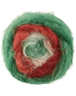 Basta Mista Christmas Edition <br/>799&nbsp;Grün/<wbr>Weiß/<wbr>Rot Unterschiedlich Gestreift