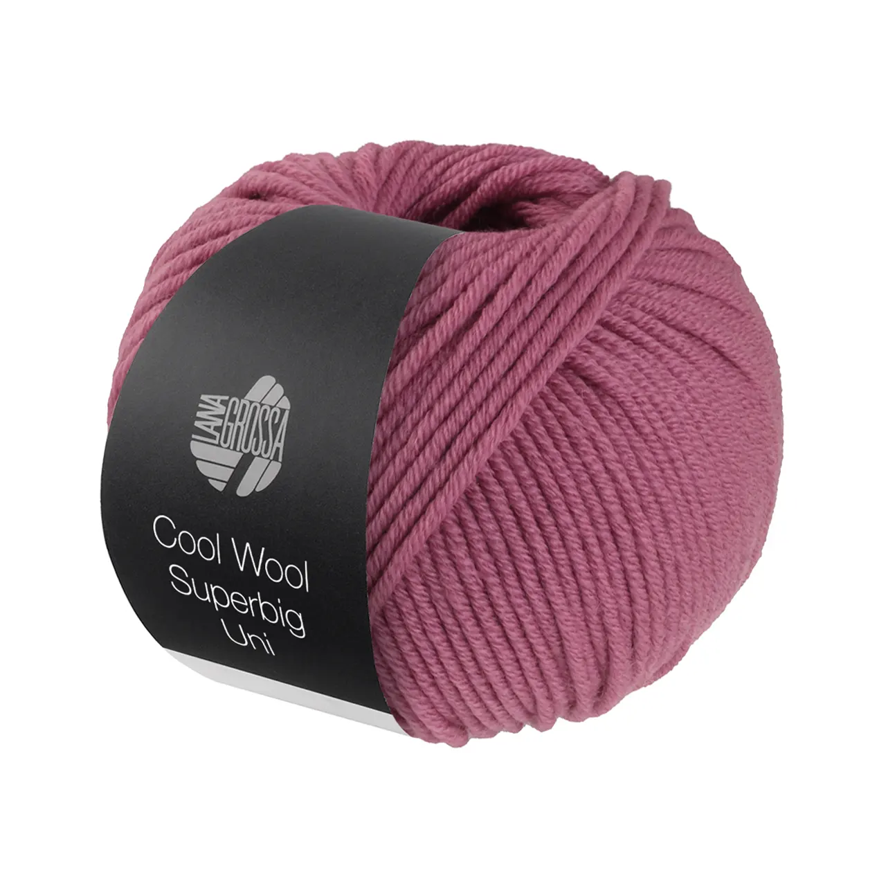 Cool Wool Superbig Uni 3 Erika von Lana Grossa. Pure extrafeine Merinowolle waschmaschinenfest und filzfrei
