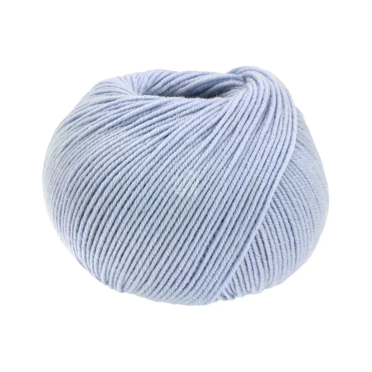 Cool Wool Uni 2119 Zartblau von Lana Grossa. Extrafeine Merinowolle waschmaschinenfest und filzfrei