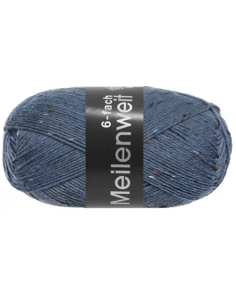 Meilenweit 6-Fach 150 Tweed <br>9677&nbsp;Taubenblau