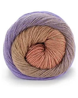 Poema Glitter <br/>104&nbsp;Kupferrot/<wbr>Flieder/<wbr>Silber​