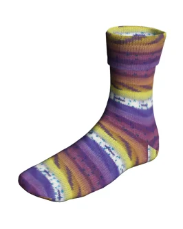 Super Soxx Color 4-Fach <br/>543&nbsp;Violett/<wbr>Gelb 1149 Birthday Cak