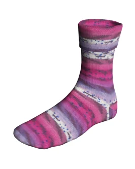 Super Soxx Color 4-Fach <br/>546&nbsp;Fuchsia/<wbr>Lila 1149 Red Velvet C