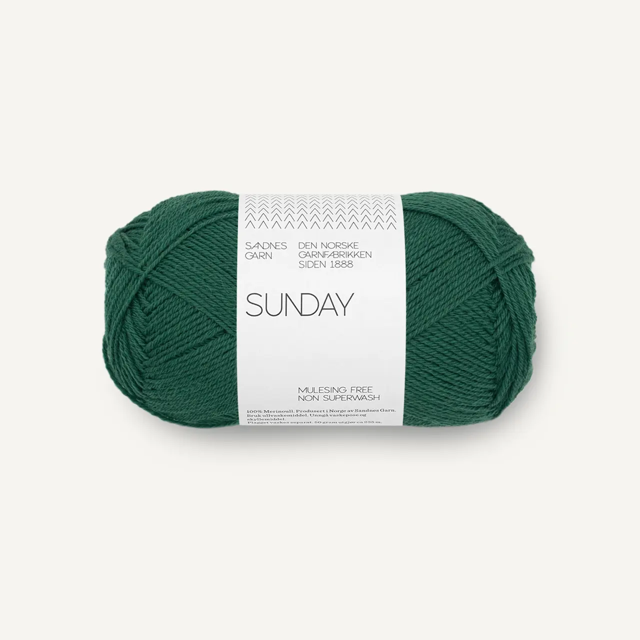 Sunday 7772 Rainforest von Sandnes Garn. Ein zauberhaft leichtes Merinogarn nicht Superwash behandelt