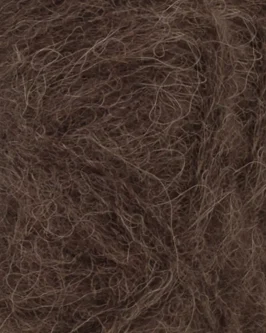 Børstet Alpakka <br>3082&nbsp;Mørk Brun