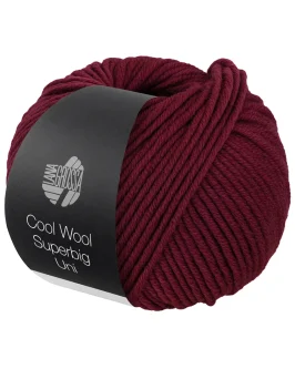 Cool Wool Superbig Uni <br  />6&nbsp;Weinrot
