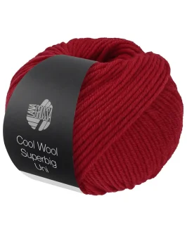 Cool Wool Superbig Uni <br  />8&nbsp;Kirschrot