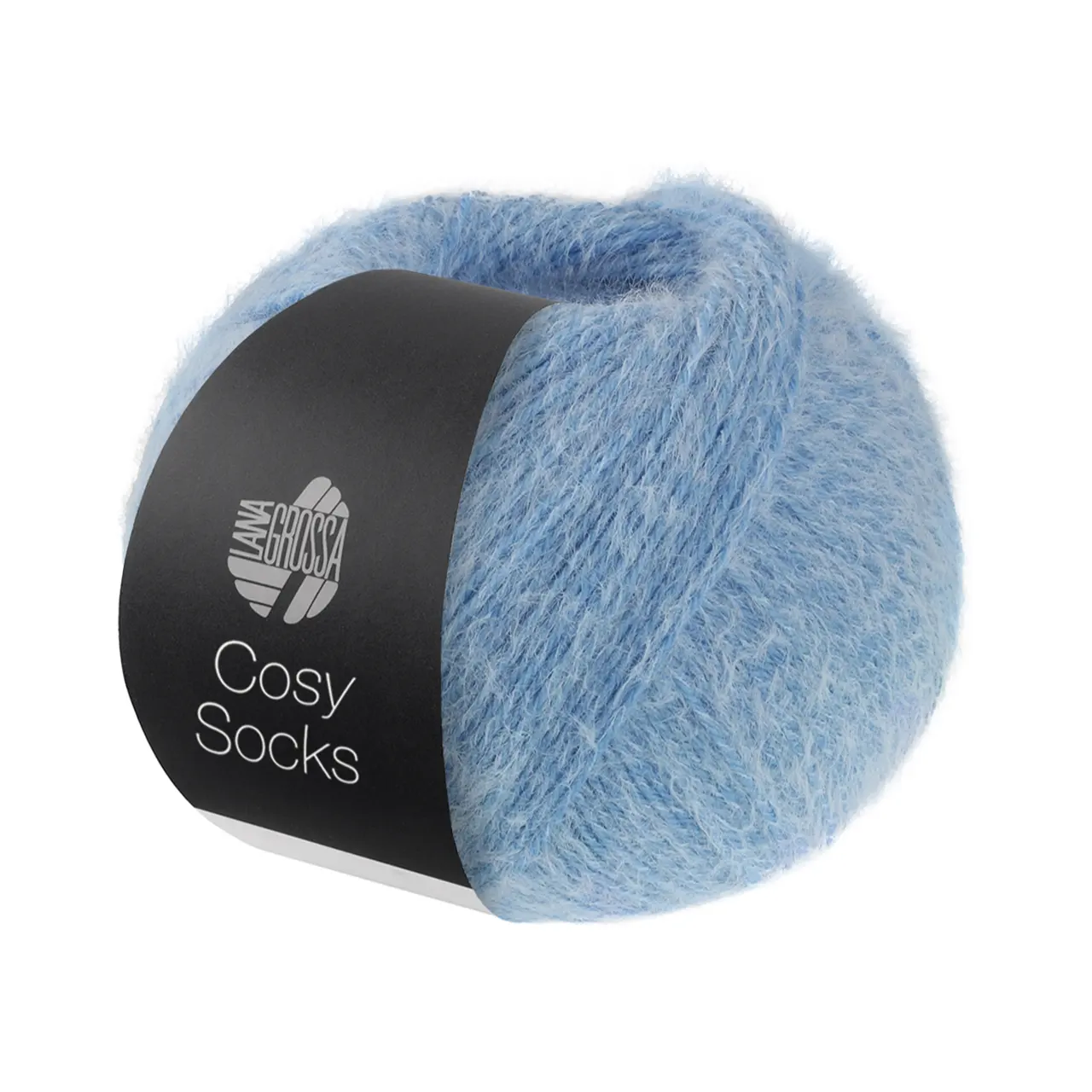 Cosy Socks 4 Hellblau von Lana Grossa.
