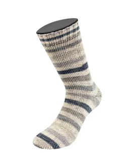 Meilenweit 8-Fach 150 Denim Mix <br>9986&nbsp;Natur/<wbr>Hell-/<wbr>Maus-/<wbr>Dunkelgrau