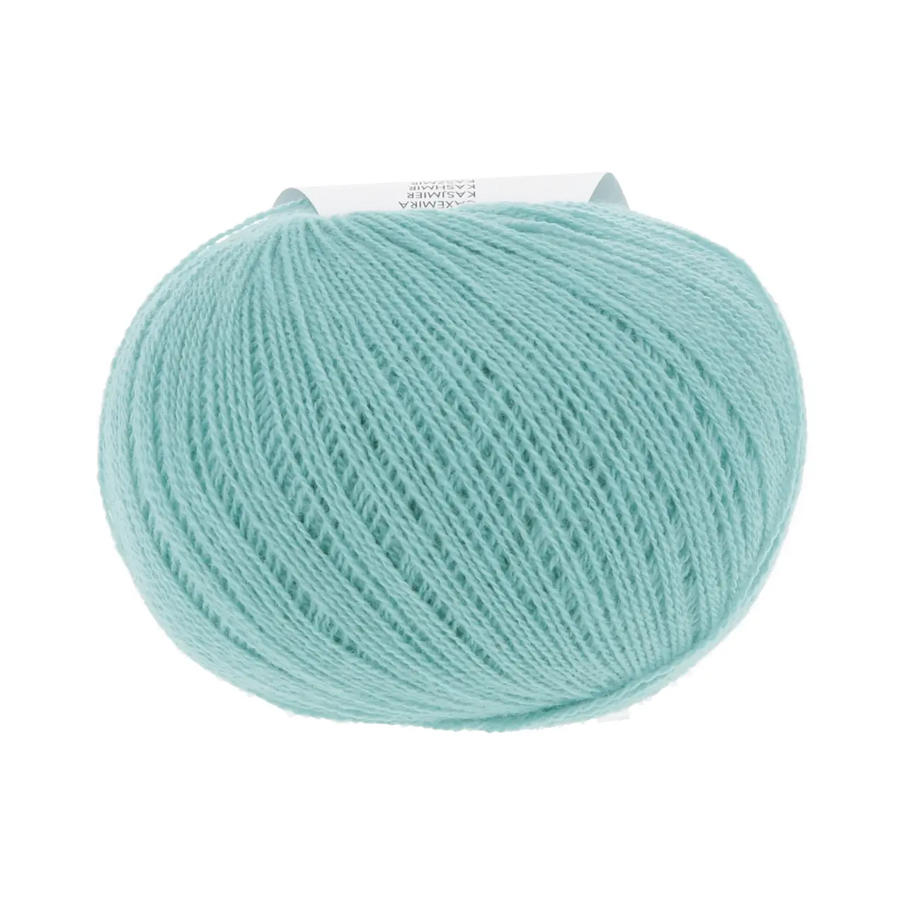 Cashmere Extra Lace 78 Türkis von Lang Yarns. CASHMERE EXTRA LACE ist ein edles Beilaufgarn aus reinem Kaschmir das sich wunderbar weich und luxuriös anfühlt. Es eignet sich hervorragend zum Kombinieren mit anderen Garnen und ist eine hochwertige Alternative zu klassischen Mohair-Seide-Mischungen. Aber natürlich lässt es sich auch solo verstricken z. B. zu zarten Lace-Tüchern und filigranen Accessoires. Das Garn überzeugt durch seine Leichtigkeit und ist die perfekte Wahl für Strickprojekte