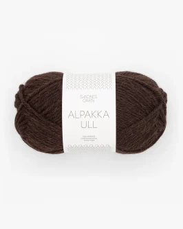 Alpakka Ull <br>3581&nbsp;Kaffe