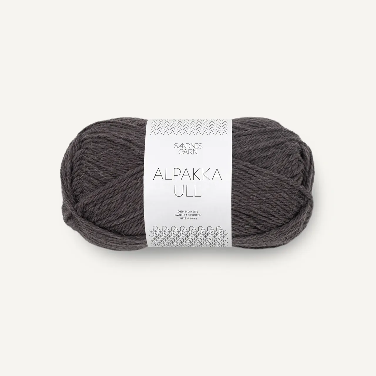 Alpakka Ull 3800 Bristol Black von Sandnes Garn. Leicht wie Wolle und warm wie Alpaka.