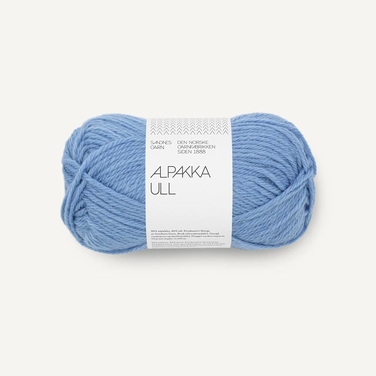 Alpakka Ull 5824 Provance Blue von Sandnes Garn. Leicht wie Wolle und warm wie Alpaka.