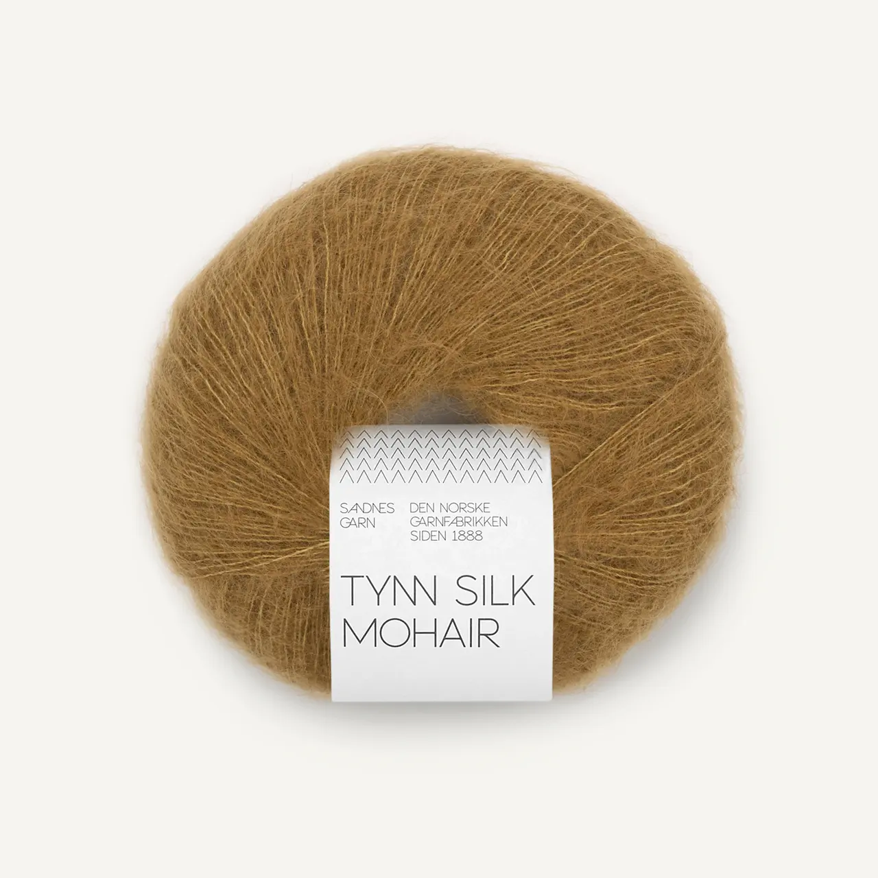Tynn Silk Mohair 2152 Vintage Gold von Sandnes Garn. Eine weiche und luxuriöse Mischung aus feinstem Mohair Wolle und Seide.