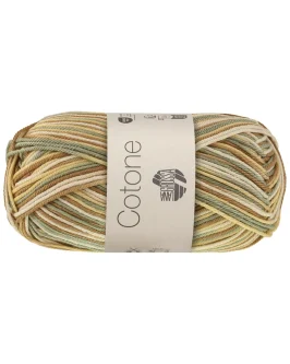 Cotone Print <br/>371&nbsp;Creme/<wbr>Vanille/<wbr>Hellbeige/<wbr>Camel/<wbr>Salbeigrün