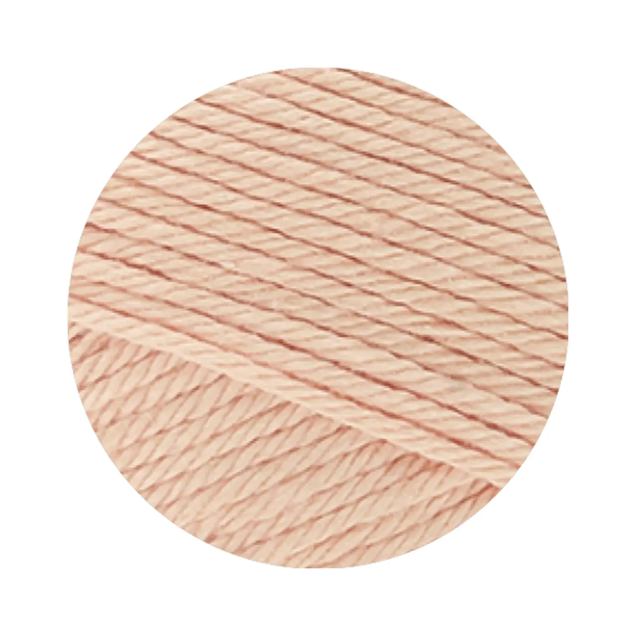 Cotone Uni 140 Lachsrosa von Lana Grossa. Baumwollbasicgarn