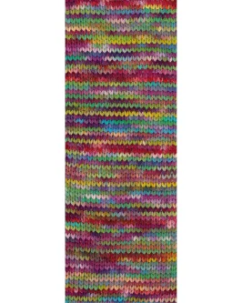 Cotonella Multi <br/>112 Aubergine/<wbr>Türkis/<wbr>Gelb/<wbr>Frühlingsgrün/<wbr>Rot Bunt