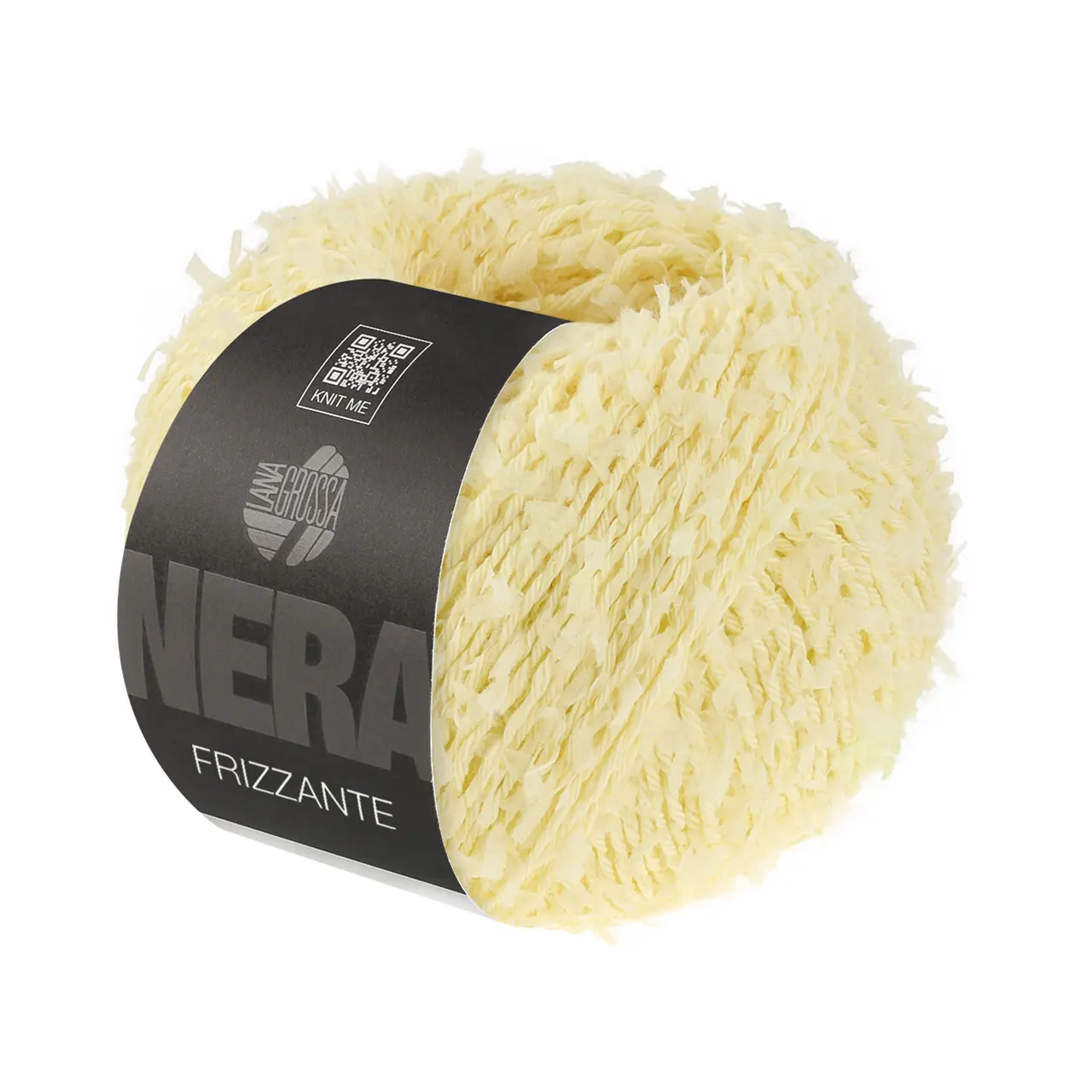 Frizzante 11 Vanille von Lana Grossa. Ein lebendiges Garn mit außergewöhnlicher Struktur das Strickprojekten Dynamik und Ausdruck verleiht.