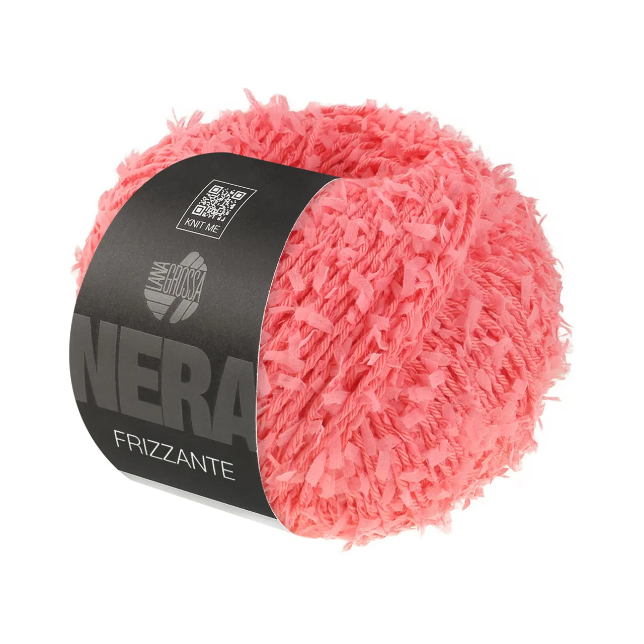 Frizzante 13 Himbeerrot von Lana Grossa. Ein lebendiges Garn mit außergewöhnlicher Struktur das Strickprojekten Dynamik und Ausdruck verleiht.