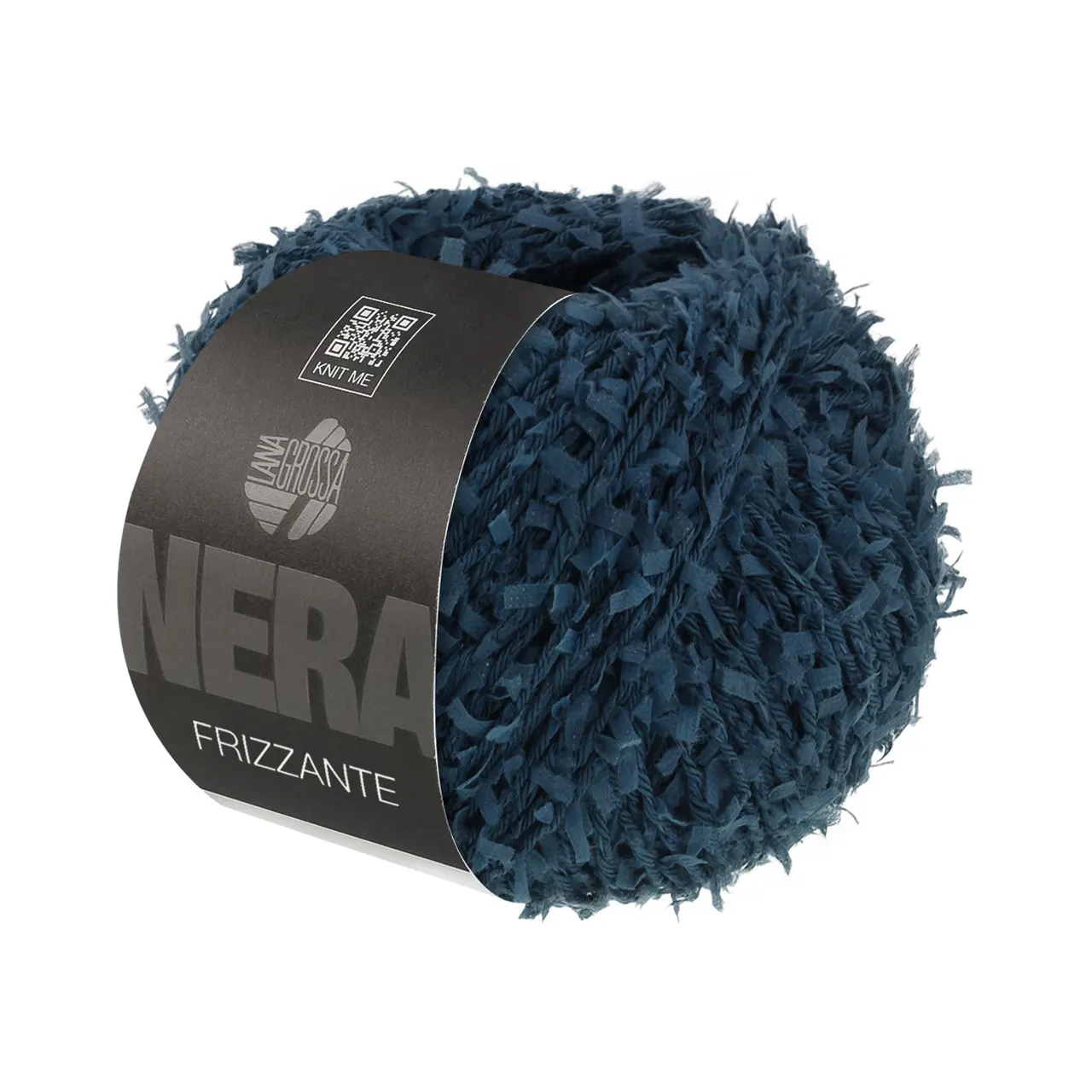 Frizzante 7 Petrolblau von Lana Grossa. Ein lebendiges Garn mit außergewöhnlicher Struktur das Strickprojekten Dynamik und Ausdruck verleiht.