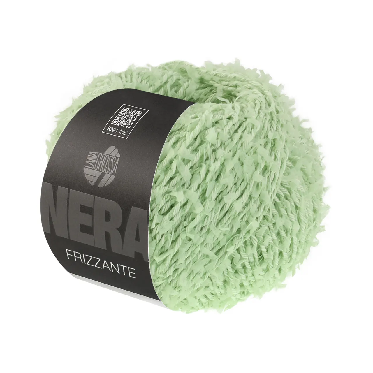 Frizzante 9 Frühlingsgrün von Lana Grossa. Ein lebendiges Garn mit außergewöhnlicher Struktur das Strickprojekten Dynamik und Ausdruck verleiht.