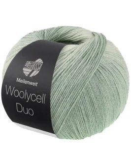 Meilenweit 100 Woolycell Duo <br>6007&nbsp;Salbei-/<wbr>Heu-/<wbr>Pastellgrün