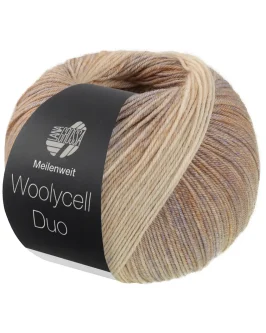 Meilenweit 100 Woolycell Duo <br>6009&nbsp;Beige/<wbr>Sandbeige/<wbr>Grau