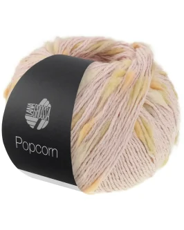 Popcorn <br  />4&nbsp;Pastellrosa/<wbr>Zartgelb/<wbr>Hellgrau/<wbr>Pfirsich