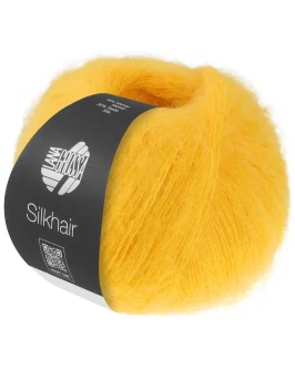 Silkhair Uni <br/>221&nbsp;Dottergelb