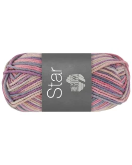 Star Print <br/>366&nbsp;Hellgrau/<wbr>Pink/<wbr>Violett/<wbr>Graublau/<wbr>Rosabeige