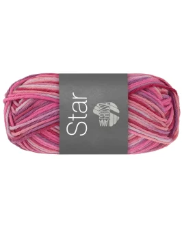 Star Print <br/>367&nbsp;Altrosa/<wbr>Pink/<wbr>Fliederlila/<wbr>Indischrot