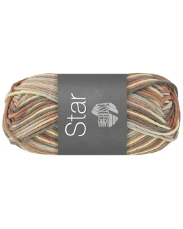 Star Print <br/>370&nbsp;Vanille/<wbr>Silber-/<wbr>Hell-/<wbr>Dunkelgrau/<wbr>Beige/<wbr>Nougat