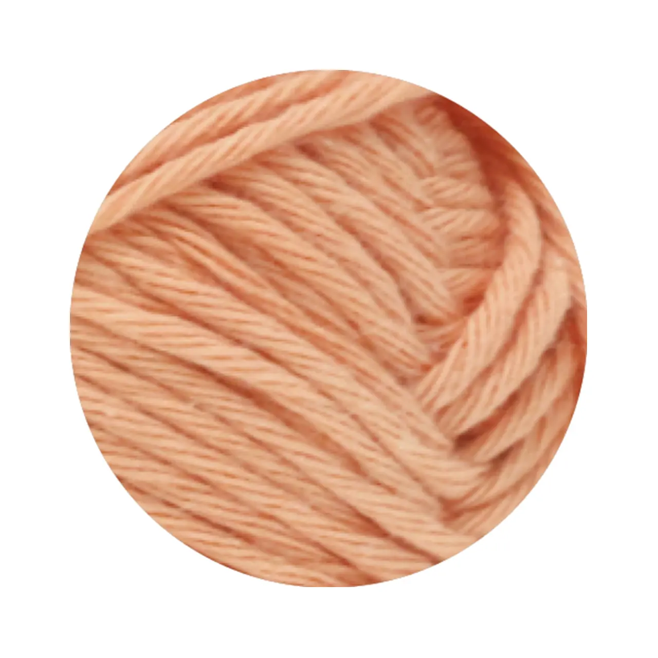 Star Uni 125 Apricot von Lana Grossa. Topflappen-Baumwolle