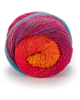 Poema Color <br/>708&nbsp;Orange/<wbr>Rot/<wbr>Indigo/<wbr>Türkis/<wbr>Violett