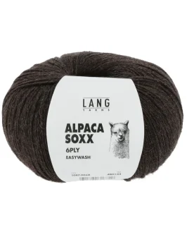 Alpaca Soxx 6-Fach <br />68&nbsp;Dunkelbraun Mélange
