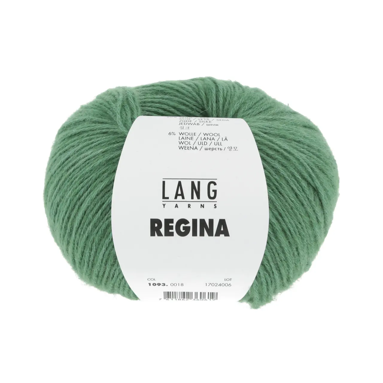 Regina 18 Dunkelgrün von Lang Yarns. Ein Garn mit wunderschönem Glanz und Gefühl das das Beste aus allen Welten in sich vereint. Es besteht aus Seide Baby-Alpaka Baumwolle und einem kleinen Anteil an Wolle. Dieses Garn ist atmungsaktiv bietet aber genug Wärme für kühle Frühlingstage. Die Farben sind lebendig und dank der breiten Farbpalette kann jeder mühelos seine Lieblingsauswahl treffen.