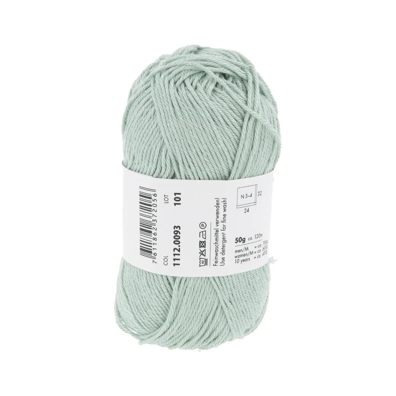 Quattro Lamé 93 Efeu von Lang Yarns. Dieses Garn eignet sich perfekt für die Herstellung von Sommeraccessoires aber auch für Kinderkleidung da es sehr leicht zu waschen ist. Es ist ein mercerisiertes Garn das ihm einen schönen Glanz verleiht. Es ist ein strapazierfähiges Garn mit einer großen Farbpalette und vielen Metern pro Knäuel so dass Sie mit Vergnügen häkeln oder stricken können. Der wunderschöne Glitzerfaden sorgt für die schillerndsten Kreationen.