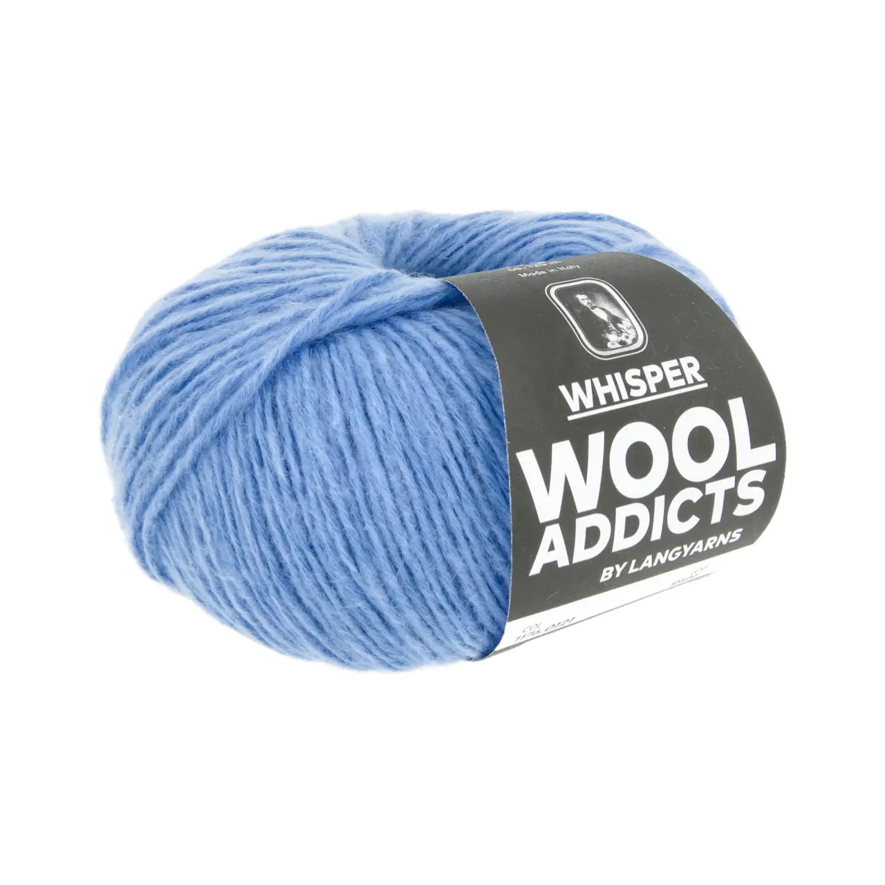 Whisper 121 Lido von Lang Yarns. WHISPER is perfect for summer projects that breathe flow and make an impression without ever shouting for attention. This 4-ply linen yarn locks soft cotton fibers into its core during the plying process blending the strength of linen with the gentle touch of cotton. It glides whisper-light across your needles or hook turning each stitch into a soft-spoken statement.