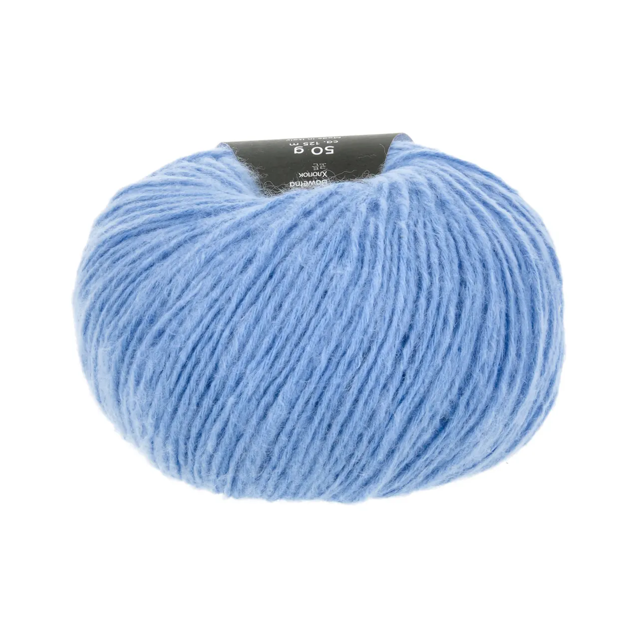 Whisper 121 Lido von Lang Yarns. WHISPER is perfect for summer projects that breathe flow and make an impression without ever shouting for attention. This 4-ply linen yarn locks soft cotton fibers into its core during the plying process blending the strength of linen with the gentle touch of cotton. It glides whisper-light across your needles or hook turning each stitch into a soft-spoken statement.