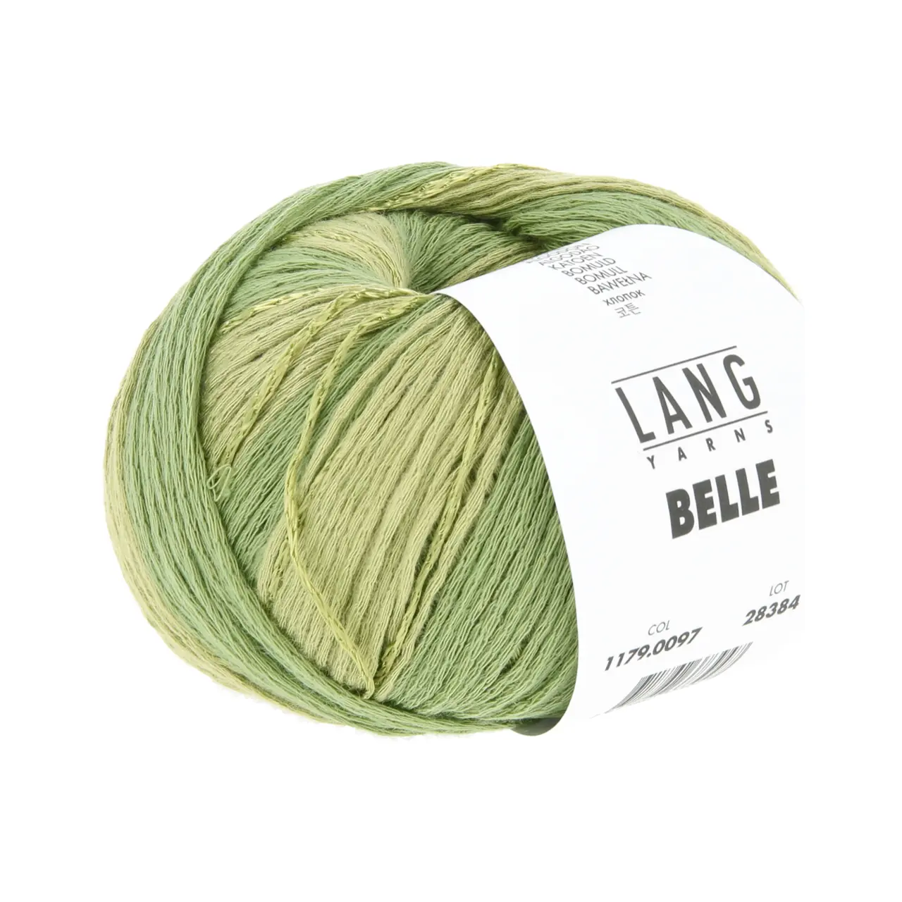 Belle 97 Olive Hell von Lang Yarns. BELLE begeistert mit einem edlen Spiel aus Glanz und Matt. Die glänzende Viskose trifft auf matte Baumwolle und erzeugt so eine spannende Ton-in-Ton Optik mit subtilen Schimmerstreifen. Das Strickbild wirkt lebendig und elegant zugleich ohne aufdringlich zu sein. Dieses Maschengarn ist ideal für leichte Designs mit dem gewissen Etwas. Ob schlichte Tops luftige Pullover oder elegante Accessoires - BELLE verleiht jedem Stück einen Hauch von Luxus.