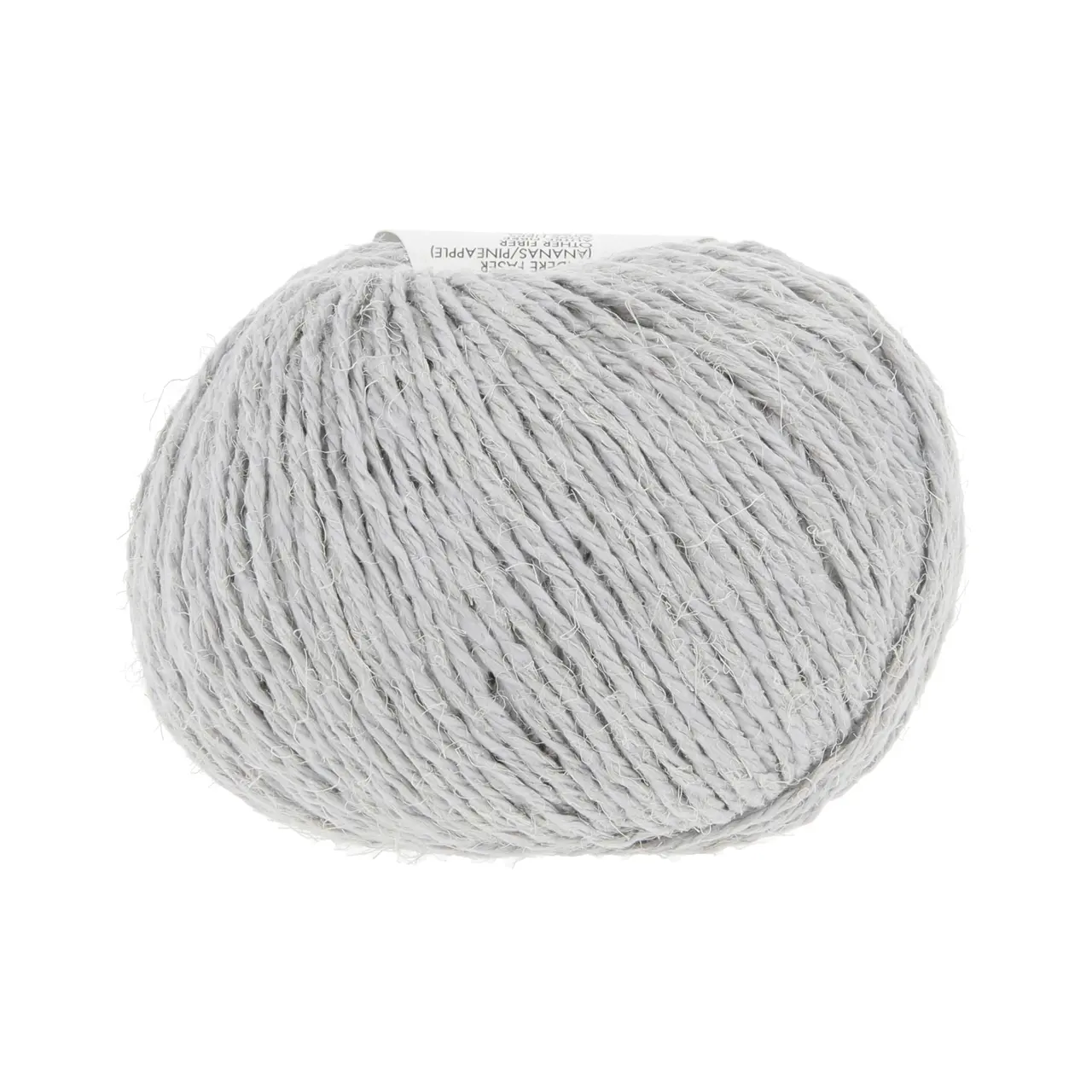 Ananas+ 3 Grau von Lang Yarns. ANANAS+ ist die dickere Variante unseres Garns aus Ananasfasern. Es eignet sich perfekt für Wohnaccessoires und dekorative Projekte die eine gute Formstabilität erfordern.